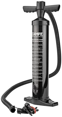 CAMPZ High Pressure Pumpe 3l Med M&aring;ler, Sort