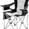 CAMPZ Kobe Stol ST Deluxe, Sort 1 CAMPZ Kobe Stol ST Deluxe, Sort -Campingtøj Butik campz kobe st deluxe chair black grey 16 1