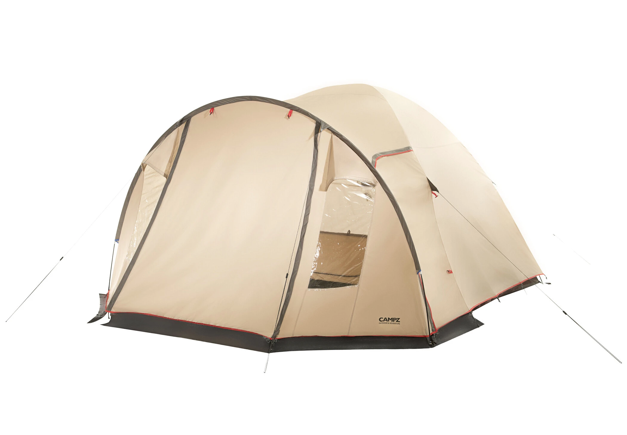 CAMPZ Lakeland 4P Telt, Beige 3 CAMPZ Lakeland 4P Telt, Beige