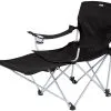 CAMPZ Lounger Foldestol Med Aftagelig Fodstøtte, Sort 1 CAMPZ Lounger Foldestol Med Aftagelig Fodstøtte, Sort -Campingtøj Butik campz lounger folding chair with detachable footrest black 17