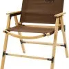 CAMPZ Nagano Stol Bambus Kompakt Høj, Brun/beige 1 CAMPZ Nagano Stol Bambus Kompakt Høj, Brun/beige -Campingtøj Butik campz nagano chair bamboo compact high brown brown black 9