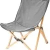 CAMPZ Osaka Stol B&oslash;getr&aelig;, Gr&aring; -Campingtøj Butik campz osaka beech wood chair grey brown black 10