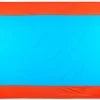 CAMPZ Picnictæppe 210x200cm, Turkis/orange 1 CAMPZ Picnictæppe 210x200cm, Turkis/orange -Campingtøj Butik campz picnic blanket 210x200cm blue 7