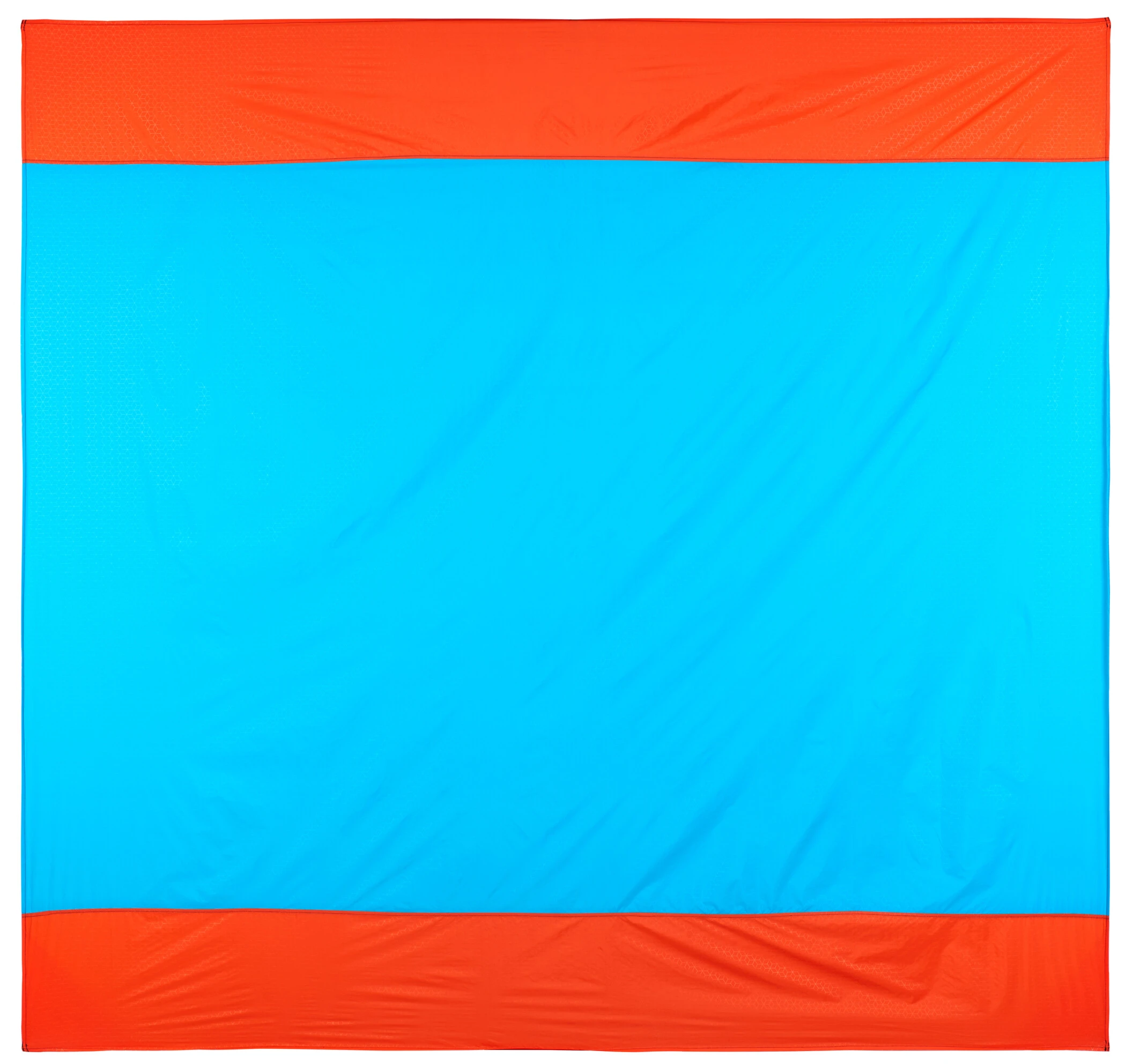 CAMPZ Picnictæppe 210x200cm, Turkis/orange 3 CAMPZ Picnictæppe 210x200cm, Turkis/orange