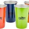 CAMPZ Stacking Cup Set Stainless Steel 4-Pieces, Farverig 1 CAMPZ Stacking Cup Set Stainless Steel 4-Pieces, Farverig -Campingtøj Butik campz stacking cup set stainless steel 4 pieces multicolour 7