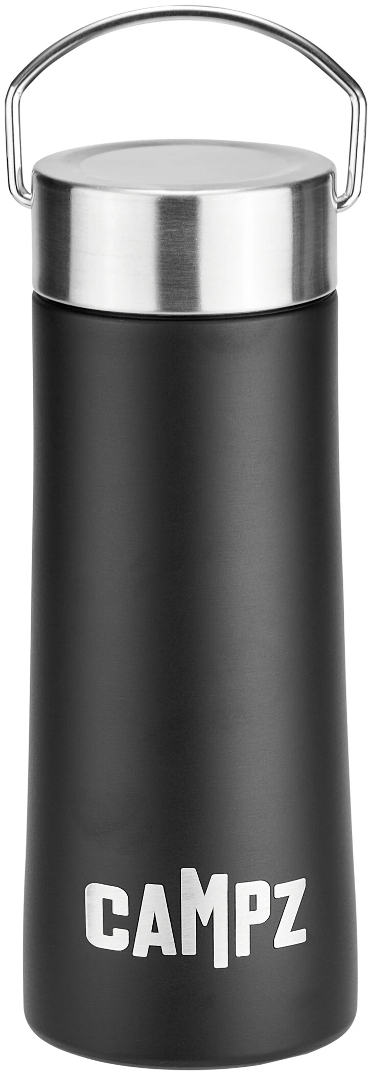 CAMPZ Vakuumflaske I Rustfrit Stål 550ml, Sort 3 CAMPZ Vakuumflaske I Rustfrit Stål 550ml, Sort