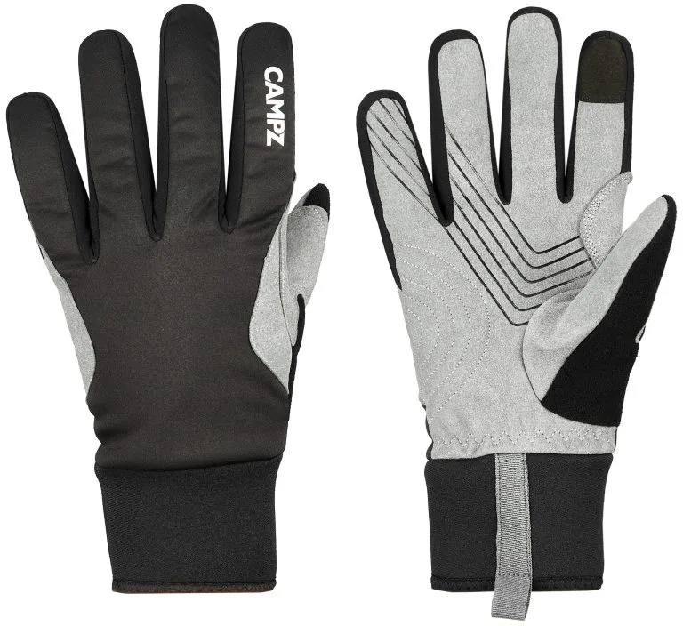 CAMPZ Track Handsker Damer, Sort/grå 3 CAMPZ Track Handsker Damer, Sort/grå