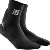 Cep Ortho Achilles Support Korte Str&oslash;mper Herrer, Sort -Campingtøj Butik cep ortho achilles support kurze socken herren black 2