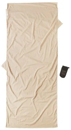 Cocoon Insect Shield Line TravelSheet Egyptisk Bomuld, Beige