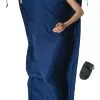 Cocoon MummyLiner Microfiber, Blå 2 Cocoon MummyLiner Microfiber, Blå -Campingtøj Butik cocoon mummyliner microfiber twilight blue 1 2