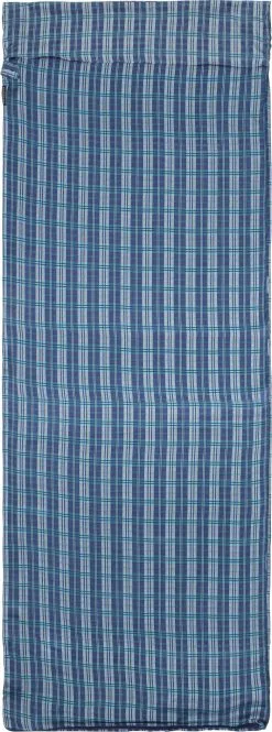 Cocoon TravelSheet-Coupler Silke, Bl&aring;/turkis