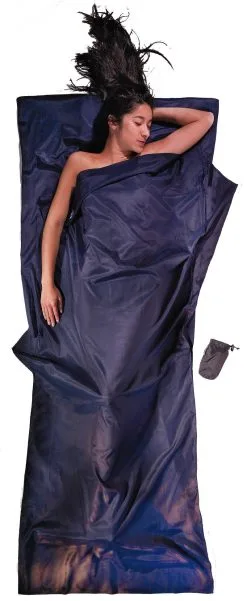 Cocoon TravelSheet Silke Bomuld, Hvid