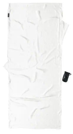 Cocoon TravelSheet Silk Economy Line, Hvid