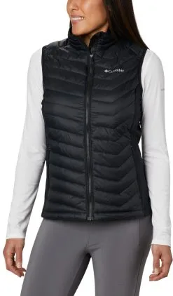 Columbia Powder Pass Vest Damer, Sort