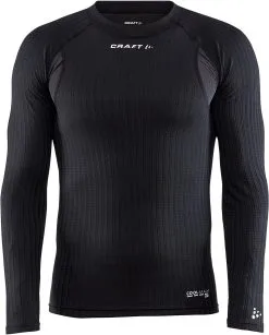 Craft Active Extreme X LS Top Med Rund Hals Herrer, Sort
