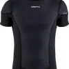 Craft Active Extreme X Wind SS Top Herrer, Sort -Campingtøj Butik craft active extreme x wind ss top men black granite 5
