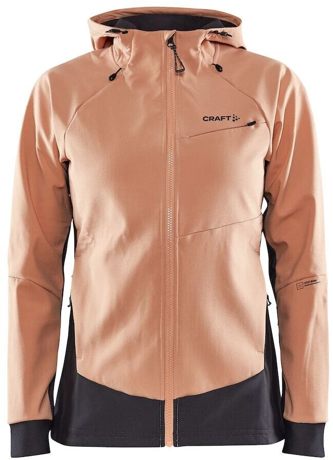Craft ADV Backcountry Hybrid Jacket Women, Orange 3 Craft ADV Backcountry Hybrid Jacket Women, Orange