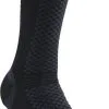 Craft Warm Str&oslash;mper 2-pak, Sort -Campingtøj Butik craft warm mid socks unisex 2 pack black white 1 1