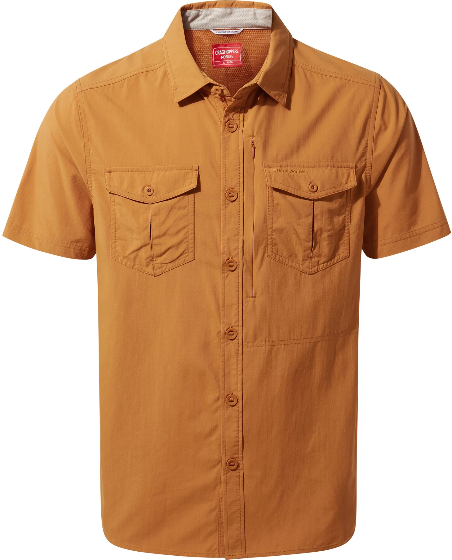 Craghoppers NosiLife Adventure Kortærmet Skjorte Herrer, Blå 3 Craghoppers NosiLife Adventure Kortærmet Skjorte Herrer, Blå