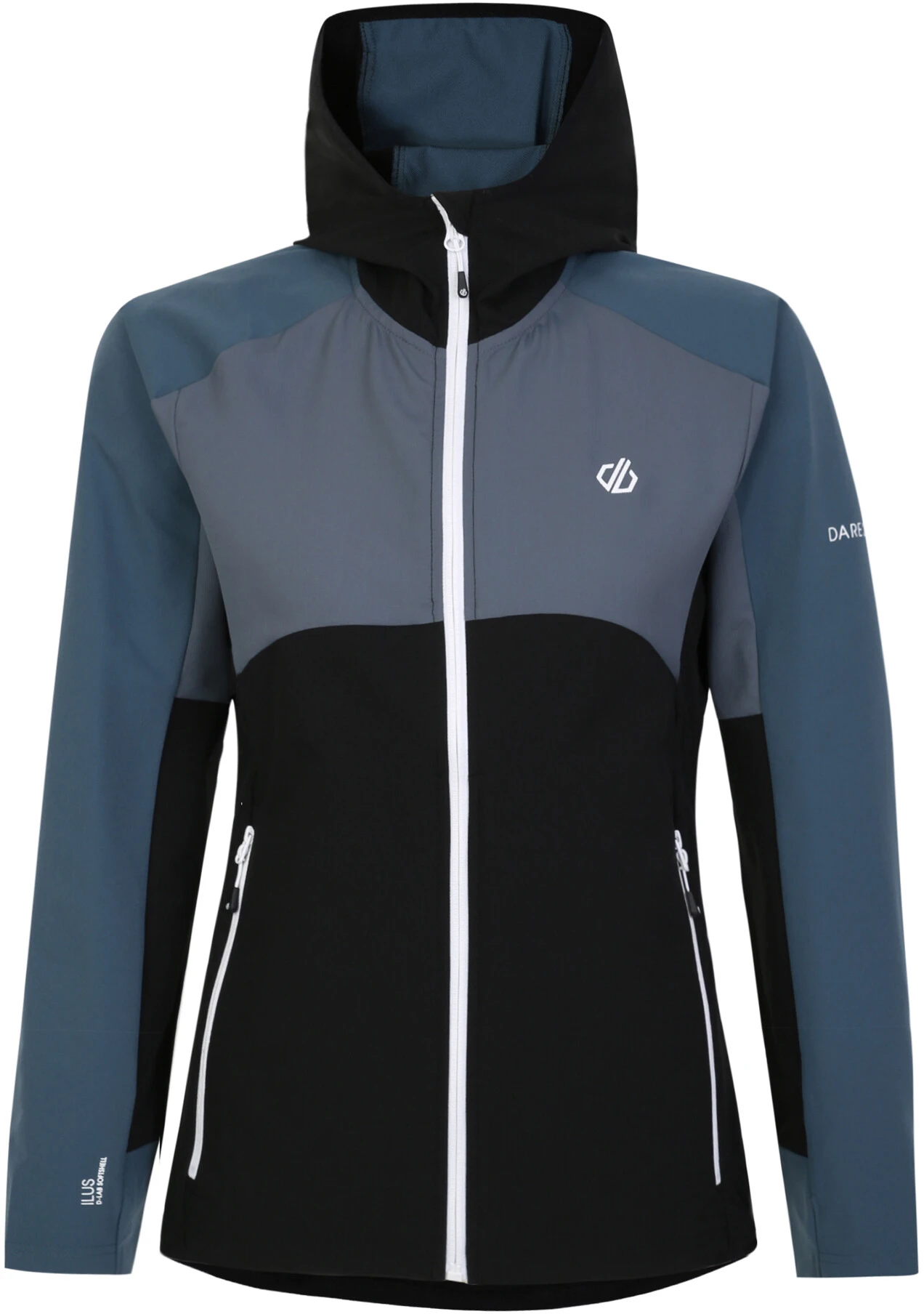 Dare 2b Avidly Softshell Jacket Women, Grå/sort 3 Dare 2b Avidly Softshell Jacket Women, Grå/sort