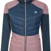 Dare 2b Culmination Wool Hybrid Jacket Women, Gr&aring;/sort -Campingtøj Butik dare 2b culmination wool hybrid jacket women dusky rose orion grey 3 1