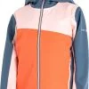 Dare 2b Explr Jacket Kids, Orange/gr&aring; -Campingtøj Butik dare 2b explr jacket kids apricot blush neon peach orion grey 6 2