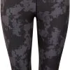 Dare 2b Influential 3/4 Tights Damer, Sort -Campingtøj Butik dare 2b influential 3 4 tights women black mirage 3