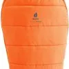 Deuter Little Star Sovepose B&oslash;rn, Orange/bl&aring; -Campingtøj Butik deuter little star sleeping bag kids saffron slateblue 2