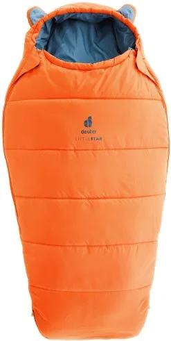 Deuter Little Star Sovepose B&oslash;rn, Orange/bl&aring;