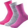 Devold Daily Light Strømper Wezen Børn, Pink 2 Devold Daily Light Strømper Wezen Børn, Pink -Campingtøj Butik devold daily light socks kids 3 pack girl mix 1 1