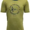 Devold Force T-shirt B&oslash;rn, Bl&aring; -Campingtøj Butik devold force tee kids green 1