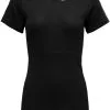 Devold Lauparen T-shirt Damer, Bl&aring; -Campingtøj Butik devold lauparen t shirt women black 1 1