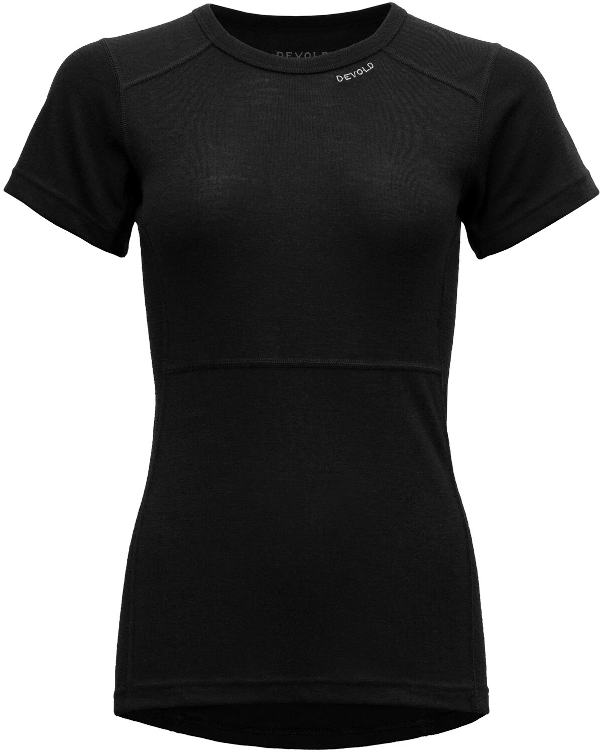 Devold Lauparen T-shirt Damer, Grøn/rød 3 Devold Lauparen T-shirt Damer, Grøn/rød