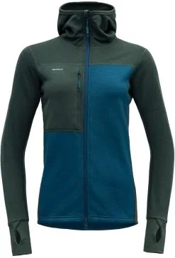 Devold Nibba Jakke M. H&aelig;tte Damer, Sort/r&oslash;d