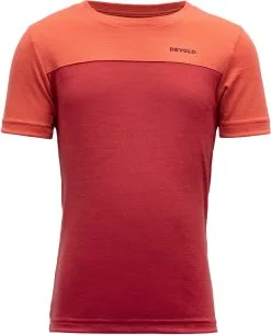 Devold Norang T-Shirt Kids, Bl&aring;