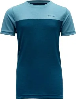 Devold Norang T-Shirt Youth, R&oslash;d