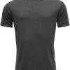 Devold Sula T-shirt Herrer, Blå 1 Devold Sula T-shirt Herrer, Blå -Campingtøj Butik devold sula tee men anthracite 1