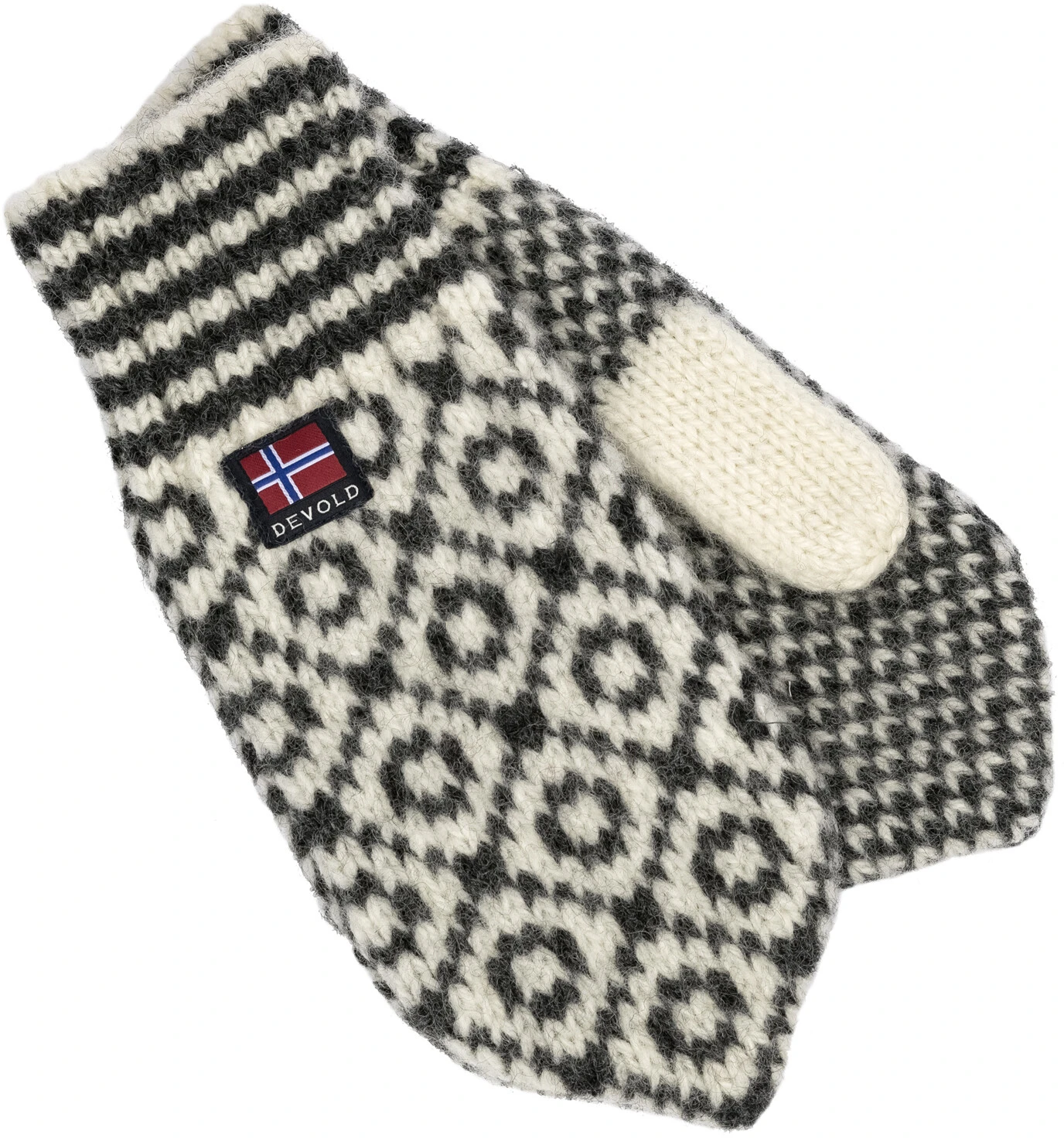 Devold Svalbard Handsker, Oliven/beige 3 Devold Svalbard Handsker, Oliven/beige