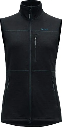 Devold Thermo Wool Vest Damer, Sort