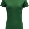 Devold Valldal T-shirt Damer, Grå 2 Devold Valldal T-shirt Damer, Grå -Campingtøj Butik devold valldal tee women clover 1