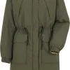 DIDRIKSONS Anna Vendbar Parka Damer, Orange/sort -Campingtøj Butik didriksons anna reversible parka women beige deep green 4