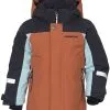 DIDRIKSONS Neptun Jakke B&oslash;rn, Bl&aring; -Campingtøj Butik didriksons neptun jacket kids acorn brown 2 2