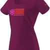 Dynafit Graphic Cotton SS T-shirt Damer, Violet -Campingtøj Butik dynafit graphic cotton ss tee women beet red flag 1