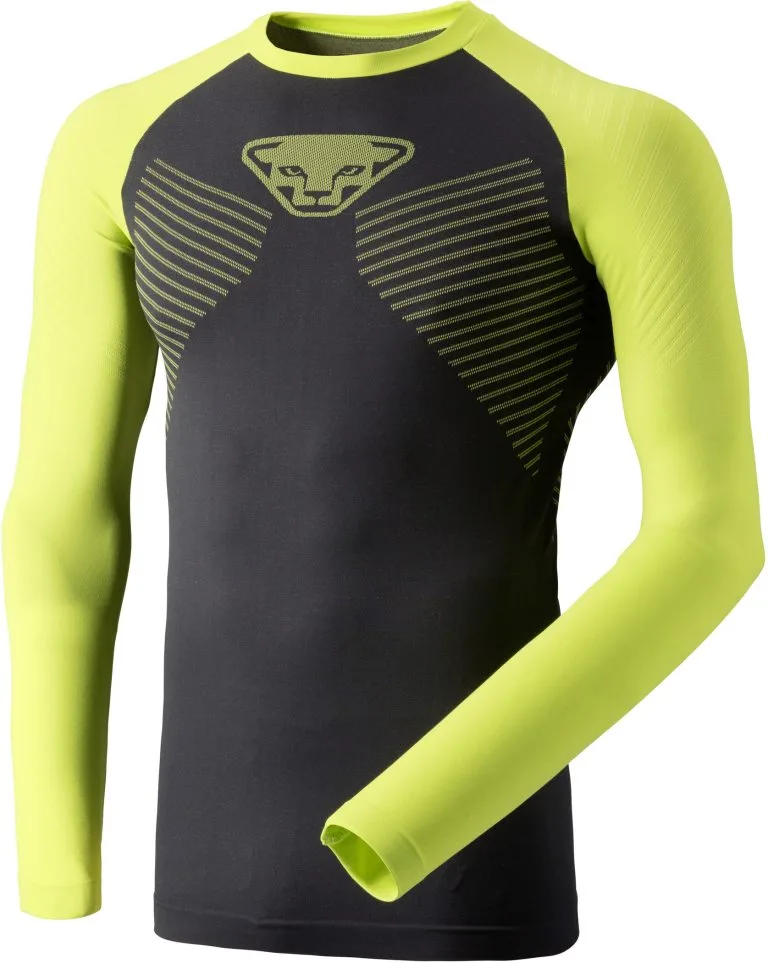 Dynafit Speed Dryarn Løbetrøje Langærmet Herrer, Sort/grå 3 Dynafit Speed Dryarn Løbetrøje Langærmet Herrer, Sort/grå