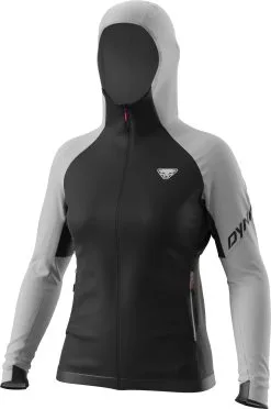 Dynafit Transalper Polartec Jakke Med H&aelig;tte Damer, Turkis/pink