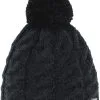 Eisbär Eisbär Asteria Pompom-hat Børn, Grå 2 Eisbär Eisbär Asteria Pompom-hat Børn, Grå -Campingtøj Butik eisbaer asteria pompon hat kids black grafit black 1 2