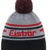 Eisbär Eisbär Chani OS Pompom-hat, Grøn/sort 2 Eisbär Eisbär Chani OS Pompom-hat, Grøn/sort -Campingtøj Butik eisbaer chani os pompon hat black greymele ardea 1 2