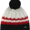 Eisbär Eisb&auml;r Kova Hue, Bl&aring;/hvid -Campingtøj Butik eisbaer kova pompon hat black ardea white black 1