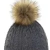 Eisbär Eisbär Lou Lux Hat Damer, Sort 2 Eisbär Eisbär Lou Lux Hat Damer, Sort -Campingtøj Butik eisbaer lou lux hat women anthracite 1
