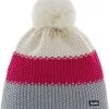 Eisbär Eisbär Star RL Pompom-hat, Farverig 1 Eisbär Eisbär Star RL Pompom-hat, Farverig -Campingtøj Butik eisbaer star rl pompon hat hellgrey pittipink milk 1